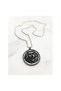 Silver Color Men's Lion Head Necklace - 2