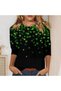 Valentines Shirts Womens Sleeve Ruffle Holiday Outfits Love Heart Themed Costume Tops - 5