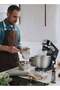 5L Stand Mixer, 6 Speed Electric Food Mixer with Whisk Dough Hook & Flat Beater - 7