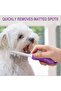 Detangling Pet Grooming Comb with Long & Short Stainless Steel Teeth Dog Comb - 5