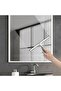 All-Purpose Shower Squeegee with A Sticky Hook, Stainless Steel, 12 Inches - 3