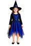 Hallowen Halloween Blue Girl's Witch Costume