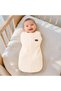 Baby Girl and Boy 100% Cotton Combed Cotton Newborn Zippered Swaddle 0-3 Months Sleeping Bag - 4