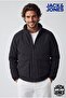 Diego Transitional Men's Black Water-Resistant Windproof Coat Jacket (12278759-B)