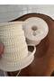 Off-White Double Row Cut Pearl 1 mm 25 Meters Bead Accessory Strip Pearl / Half Pearl Beads - 2