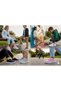 Burber Lila Kids Children Unisex Sneaker Leather-Look Casual Sports Shoes Lace-Up Velcro Kp-5004 - 4