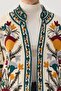 Embroidered Gabardine Jacket - 2