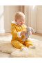 Girls Boys Baby Rabbit Eared Winter Thick Cute Lining Puffer Jumpsuit Coat - 3