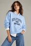Relaxed Cut Woven Logo Sweatshirt
