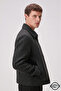 Zra Trendy Casual Fit Men's Short Cashmere Coat Jacket - 3