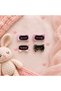 Set of 4 Hairless Baby Hair Clips Mini Bow Hair Clips - 3