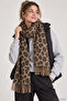Premium Scarf Leopard Scarf Women's Winter Tassel Scarf Soft Textured Shawl - Shoulder Shawl Scarf 50X200 - 3