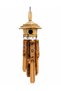 2 Pieces Wicker Bird Nest Bamboo Bell – 65 cm Length, Hanging Decor, Bird Nest Design, Wicker Bird Nest Bell - 2