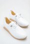 Luxury Orthopedic Non-Slip Sole Ultra Light Daily Women's / Girls' Oxford Ballet White Shoes - 5