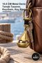1 Piece Brass Ship Keychain – 10.5 cm Metal Nautical Themed Design, Keychain, Key Ring