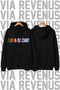 Nascar Printed Wide Fit Hoodie - 3 Thread Fleece Hood Lining with Rope Detail