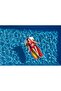 Foldable Rainbow Patterned Inflatable Sea Mat - Swimming Mat - Inflatable Sea Bed - Inflatable Water Bed with Cushion - Pool Bed - Inflatable Mattress - Inflatable Resting Mat - Inflatable Water Mat 216X80 Cm. - 5