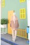 Zippered Striped Knitwear Tunic - 5