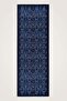 Çağlayan Navy Blue Cotton Floss Shawl 72X212 - 2