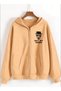 Breaking Bad Printed 3 Thread Combed Cotton Hooded Oversize Cardigan