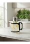 1600ml Large Capacity Glass Cup with Handle & Stainless Steel Lid – Heat Resistant Borosilicate Glass Water Pitcher & Iced Coffee Mug - 4