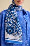 Çit İndigo Floss Viscose Shawl 70X210 - 5