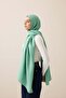 Window Lattice Mint Green Ramy Jacquard Shawl 70X210 - 3