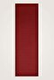 Chain Pattern Burgundy Cotton Silk Shawl 70X210 - 2