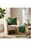 Sultan Series Fringed 4 Cushion Covers and 1 Runner 5-Piece Decorative Living Room Set - 5