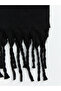 Alita City Black Knitwear Plain Women's Scarf with a Difference - 3