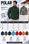 Unisex Windproof 3-Pocket Pro Outdoor Full-Zip Fleece Jacket Cardigan - 4
