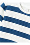 Two Mt Shop Quality Lcw Baby Navy Blue Interlock Striped Standard & Regular Boys' Sweatshirt - 5