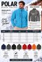 Unisex Windproof 3-Pocket Pro Outdoor Full-Zip Fleece Jacket Cardigan - 4