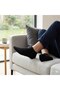 Women's Bamboo Booties Socks 6-Pack |   Breathable Moisture-Wicking Soft, Black White Gray - 5