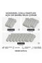 Men's Bamboo Booties Socks 6-Pack |   Breathable, Moisture-Wicking, Soft, Black, White, Gray, Casual Sports - 3
