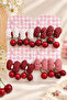 Girls - Baby 2-Piece Bow Model Cherry Buckle Only 2-Piece Shipping Mixed Model - 3