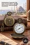 4 Pieces of Chain Watches – Sultanahmet Designed Pocket Watch, Pocket Watch, Vintage Look, Decorative Watch