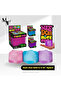 3pcs Nice Cube Sensory Squeeze Toy, Stress Relief Cube, Soft & Durable, 2.25 Inches