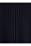 Two Mt Shop Quality Navy Blue Combed Cotton Plain Oval Neck Long Sleeve Women's Blouse - 6