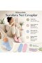 Women's Bamboo Seamless Booties Socks 12-Pack |   Breathable Moisture-Wicking Soft, Cream Blue Pink - 5