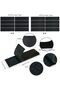 Hook and Loop Tape 48 Sets, 2.5x10cm Heavy-Duty Self Adhesive Strips, Double-Sided Mounting - 4