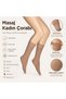 Women's 6-Piece Mother Massage Sole Knee Socks 80 Denier Flexible Comfortable Daily Use - 2