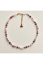 Amethyst Lilac Radiance Natural Stone Necklace - 4