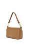 Women's Tan Long Strap Leather Handbag Ab540003Df - 7