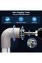 Pipe Thread Cutting Tool, 2pcs Integrated Internal & External Pipe Threading Tool, Portable Dual-Fun - 2