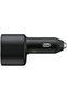 Samsung Super Fast Dual Car Charger (45W+15W) Dual Ports USB-C & USB-A - Black - EP-L5300XBEGWW - 2