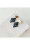 Sima Ebruli Emerald Handmade Earrings - 4