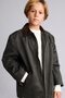 Polo Collar Snap Closure Cotton Lined Coat Boy's G9643A826Au - 3