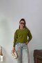 Angora Handcrafted Stone Embroidered Sweater - 2
