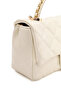 Women's Cream Long Strap Quilted Shoulder Bag Ab20002553 - 8